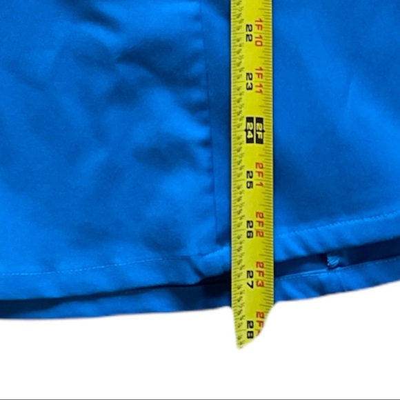 Rant Medical Scrubs top. Turquoise. Size Large - Picture 7 of 9